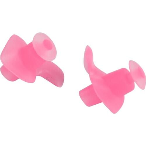 1 Pair Professional Soft Silicone Waterproof Earplugs Dust-Proof Sport Anti-noise Earplugs Diving Swimming Accessories