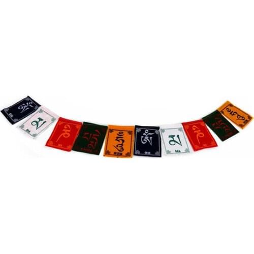 10pcs/string Mini Colorful Prayer Flags Wind Horse Flag Buddhist Ceremony Flag