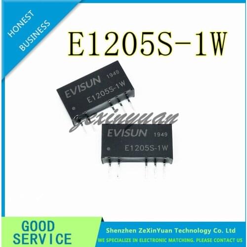 2PCS-10PCS E1205S-1W 12V TO 5V SIP-5 Isolated power module