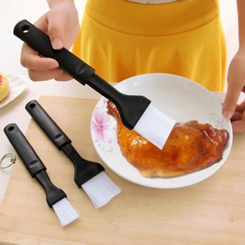 2Pcs/Set Pastry Brushes Convenient Reusable Plastic Mulitifunctional Barbecue Seasoning Tool for Kitchen
