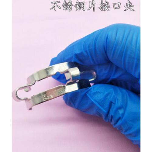 5pcs/lot 34#,Stainless Steel Clip,Keck Clamp,For 34# Glass Ground Joint