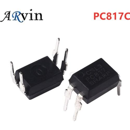 50pcs PC817 PC817C 817 817C FL817C PS817C DIP4 / Pc817 Optocoupler