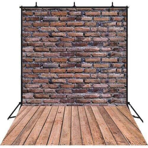BEIPOTO brick wall and wood floor backdrop for studio photography background product baby child portrait picture photo shoot