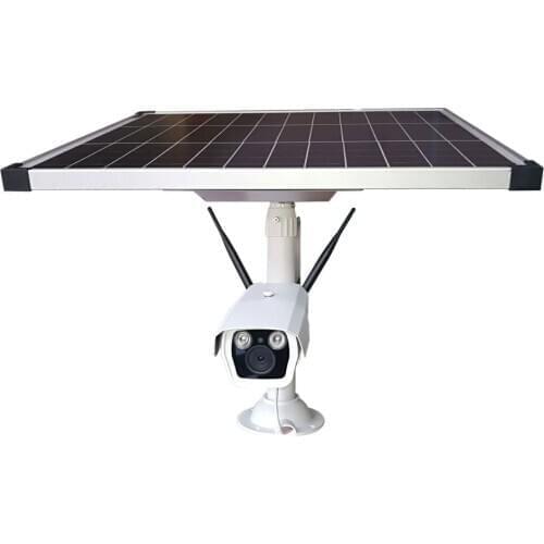 25W 4g wifi battery powered outdoor security solar powered wireless ip camera