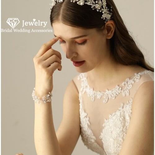 CC Bracelet for Women Wedding Accessories Bracelet 100% Handmade Jewelry Charms Trendy Bijoux Party Bangle Beads Adjustable O584