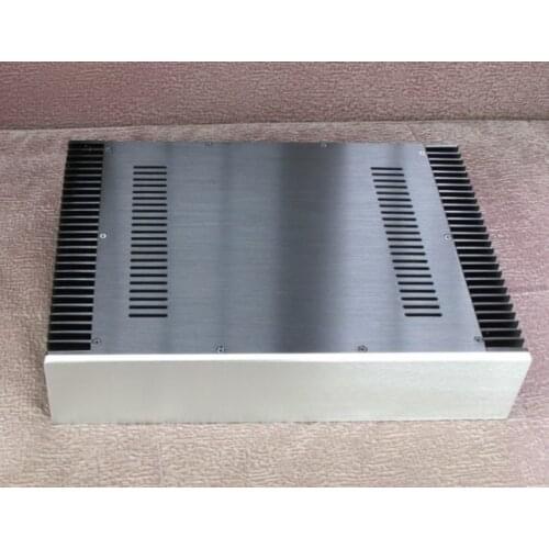 Case 430*90*308mm BZ4309 New models all-aluminum amplifier chassis /AMP case Enclosure/Box DIY (Both sides of the radiator)