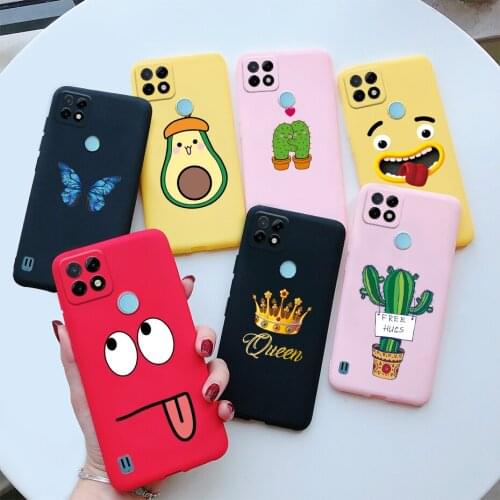 For Cover OPPO Realme C21Y Case Soft Silicone Cute Printed Phone Cover For Realme C21Y C21 Y RMX3261 RealmeC21Y C 21Y Coque 6.5"