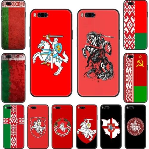 Republic of Belarus National flag Phone case For Xiaomi Mi 6 8 9 A1 2 3 Max3 Mix2 Mix2S X T Lite Pro black trend cell cover