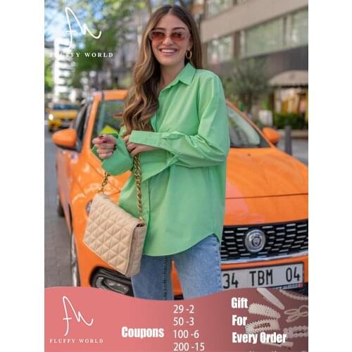 Fluffy World Womens Fashion Shirts