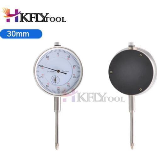0-10mm 0-25mm 0-30mm 0.01mm Dial Indicator Gauge Meter Precise Indicator Gauge measure instrument Tool dial gauge micrometer