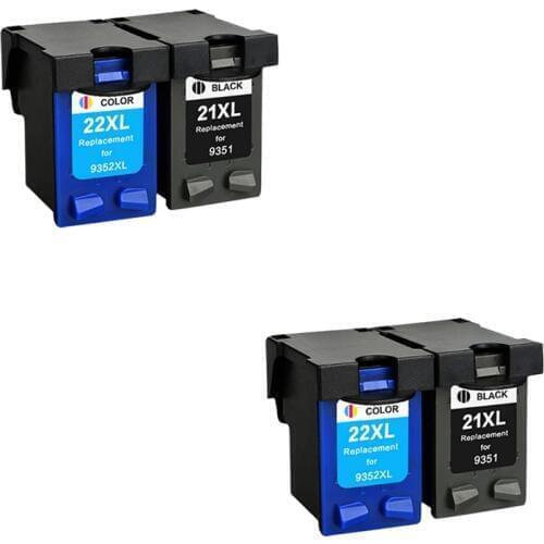 LuoCai Compatible Ink Cartridge For HP 21 22 Deskjet F380 F2280 3910 3915 3918 3920 3930 3938 D1530 D1311 D1320 inkjet 21XL 22XL