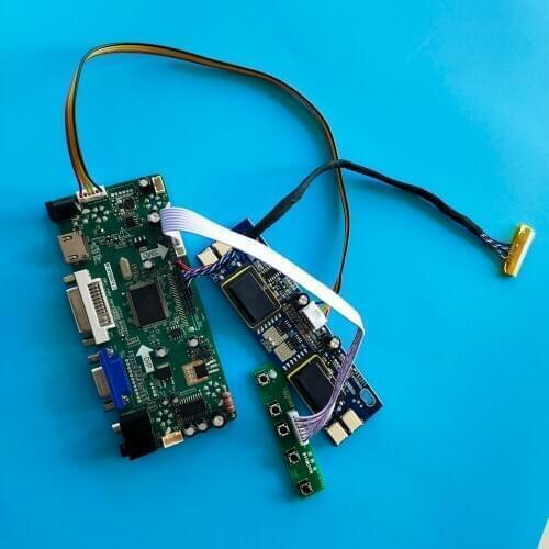 Kit for LTM190M2-L02/L31(Glare)/L33 1440x900 Controller Board HDMI+DVI+VGA LCD Audio driver screen panel 4 lamps 30pin 19"