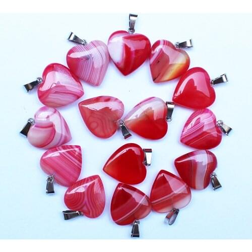 NoEnName_Null 2018 new style natural stone necklace pendant agates 30 pieces, free of freight2