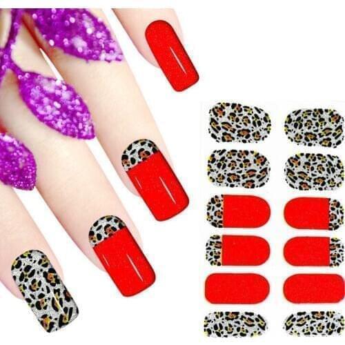 Wholesale New Original Nail art care full cover sticker with self-adhesion decal Nail wrap beauty patch 1000pc/lot free shipping
