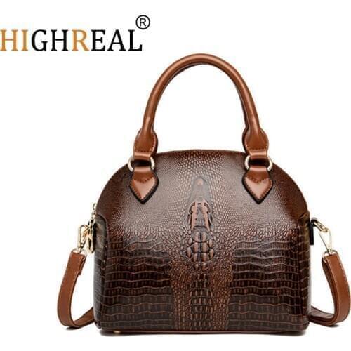 New Crocodile Pattern Women Bag Handbags Women Messenger Bags Crossbody Shoulder Bags Ladies Women Leather Handbags Hot