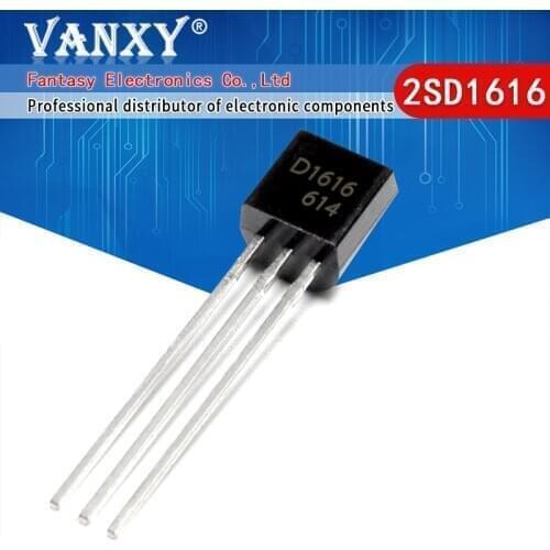 20PCS 2SD1616 TO-92 D1616 TO92 D161A 2SD1616A Transistor