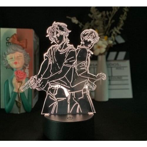 Banana Fish Smart Night Sensor Light LED Party Hotel Room Decorative Lava Lamp with Remote Control Nightlight Color Changing