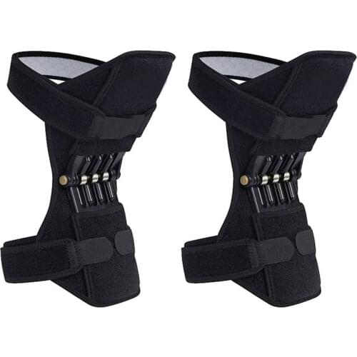 Knee Protection Booster Power Support Knee Pads Spring Force Compression Sports Running Rebound Joint Pain Leg Protector