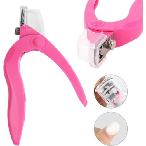 1PC Luxury Stainless Steel Head Nail Clipper Acrylic Gel French False Nail Tips Cutter Clipper Girl Nail Care Tools