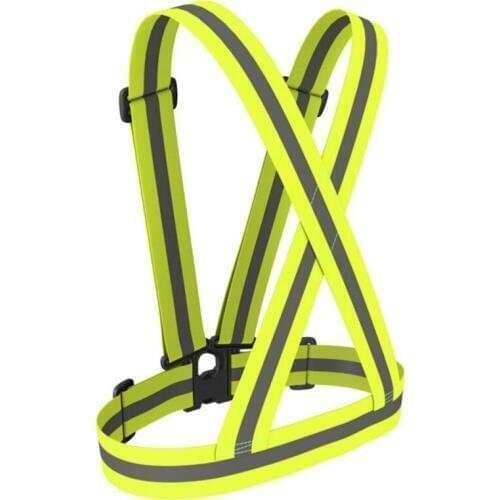 1PC Adjustable Safety Security High Visibility Reflective Vest Gear Stripes Jacket