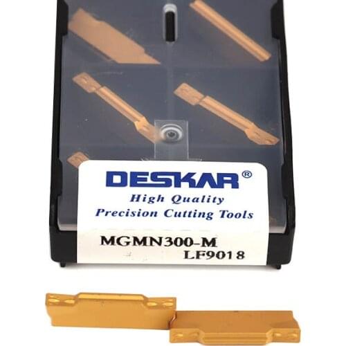 10pcs MGMN200-G LF9018 Carbide Grooving Inserts MGMN250-G MGMN300 MGMN400 MGMN500-M LF9018 CNC Lathe Tool Slotting Turning Tool