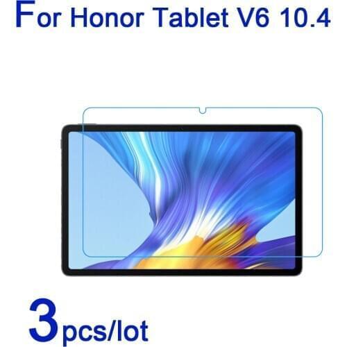 3pcs for Huawei Honor tablet V6 X6 10.1 10.4 WIFI Tablet Screen Protectors Soft Clear/Matte/Nano Anti-Explosion Protective Film