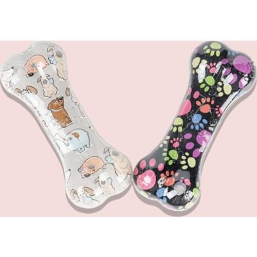 Pet toy cartoon printing vocal bone toy teeth cleaning molar toy