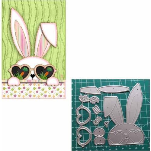 Bunny 2020 New Cutting Dies for Scrapbooking Craft Cards cutting dies for interactive cards