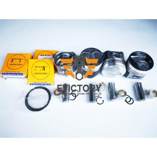 Kubota V2003T V2003DI V2003 overhaul piston ring cylinder head gasket bearing