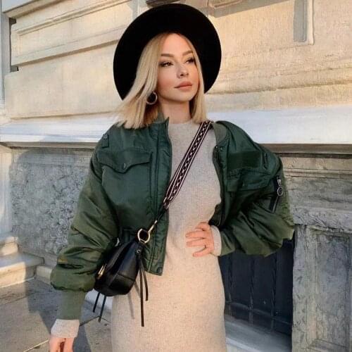 Женские куртки-бомберы MXPZSP China At AliExpress