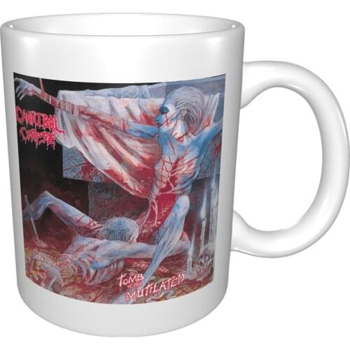 New Cannibal Corpse Demons Night Dtg Printed Mug Coffee Cup Coffee Mug Coffeeware Travel Mug