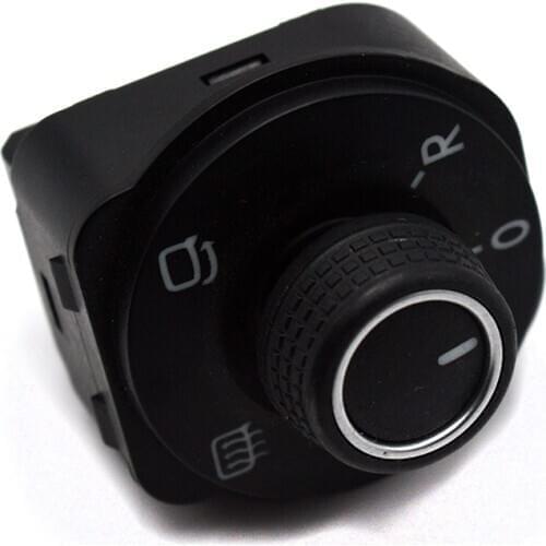New Exterior Rear Side Mirror Switch Adjust Knob For VW Volkswagen Polo 6R 2011 - 2016 OEM # 6RD 959 565 D 6RD 959 565D