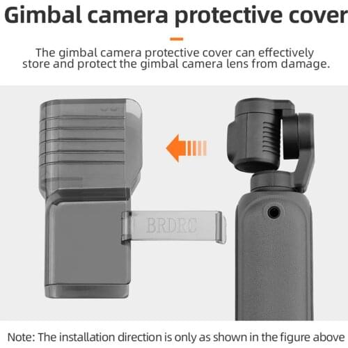 Lens Protective Case Lens Cap Cover Protector for FIMI PALM 2 Camera,Dust-Proof Anti-Scratch Anti-Collision