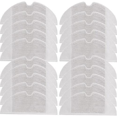 Wholesale 100Pcs Washable Mop Cloth for Xiaomi MIJIA 1C Robotic Vacuum Cleaner STYTJ01ZHM Mi Robot Vacuum-Mop Accessories