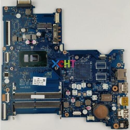 For HP Notebook 15-ay Series 15T-AY100 903793-601 903793-501 w i5-7200U CPU BDL50 LA-D707P NoteBook PC Motherboard Mainboard