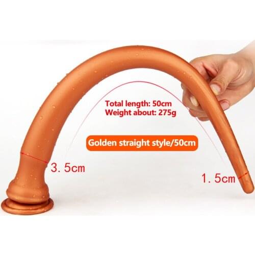 50cm Super Long Anal Plug Dildo Butt Plug Adult Sex Toys For Men Prostate Massgaer Anus Dilator Vagina Stimulator Masturbators