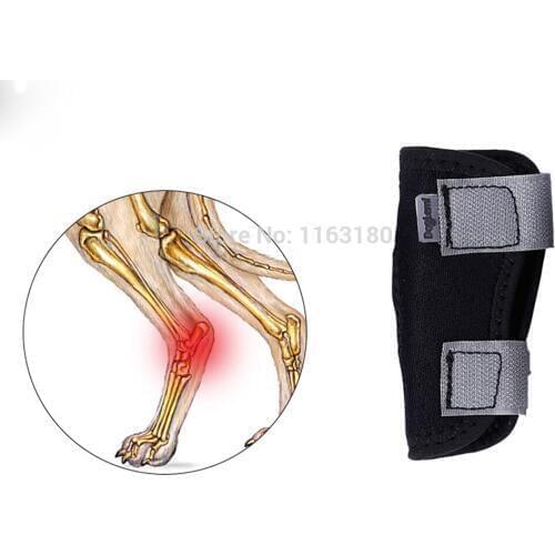 10pcs/lot Pet Knee Pad Injury Protector Dog Puppy Support Brace for Leg Hock Joint Wound Wrap Anti Lick Recover Anti Twist Fixed