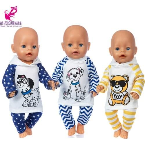 17 Inch Baby Doll Boy Clothes Sweater 18 Inch American Og Girl Doll Outwear