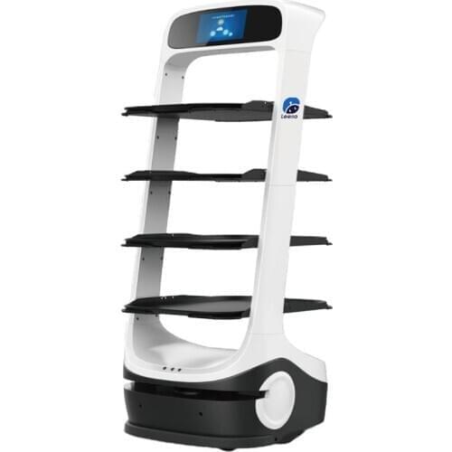 Cheaper Price 7560-10800 USD High Quality T6 Equipped with Multiple Sensors Autonomous Navigation Food Serving Robot