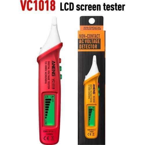 ANENG VC1018 Voltage Current Meter Ammeter Detector Wattmeter Voltage Tester Doctor Detector Digital AC Voltage Tester Pen