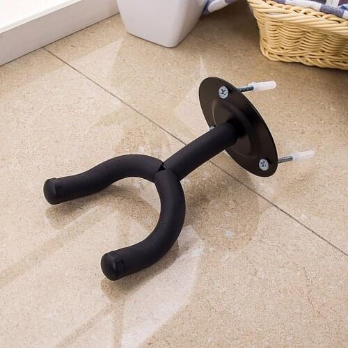 Compact Deisgn Guitar Hanger Stand Wall Mount Hook Holder Fit For Bass Ukulele And More Musical Instruments