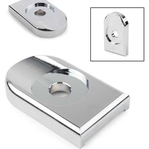 Motorcycle Rear Seat Bolt Tab Cover Screw Chrome Mount Knob Cover Spacer For Harley Davidson CNC Aluminum