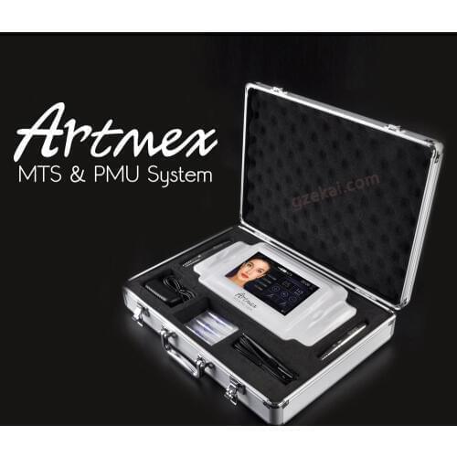 HOTTEST 2 in 1 Tattoo Equipment Intelligent Semipermanent Makeup Device Double Pen Digital Micropigment for Permanent Make Up