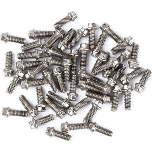 Metal Wheel Rims M2 M2.5 M3 Screws 1.9 2.2inch Wheels for 1:10 RC Crawler Axial SCX10 90046 AXI03007 Traxxas TRX4 TRX6