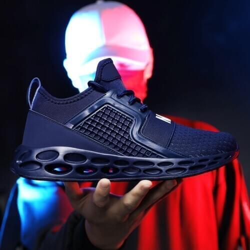 Men Sneakers Lightweight Running Tennis Shoes 2020 Fashion Breathable Jogging Sport Casual Shoes Male Sneakers Hollow Sole 13