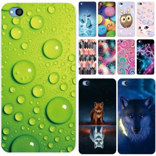 Soft Phone Case For Xiaomi Redmi Go 5.0inchCases Panda Funda Colorful Flower Silicone TPU Back Cover Shell