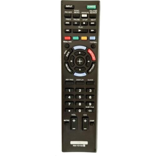 NEW RM-YD103 Remote Control For SONY Bravia LED HDTV KDL - 32W700B 40W580B 40W590B 40W600B 42W700B XBR-55X800B KDL60W630B2