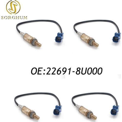 New 4PCS Rear Oxygen Sensor For Nissan Altima Murano Sentra Infiniti 22691-8U000 15369