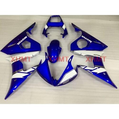For YZFR6 2003 - 2005 Motorcycle Fairing YZF600 R6 2004 Fairings YZF R6 2004 Blue White Full Body Kits