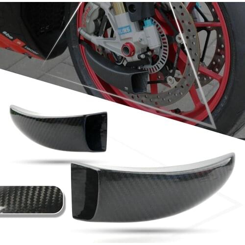 For Ducati 1199 1299 Panigale Hypermotard 796 Xdiavel S Front Brake Disc Air Ducts Cooling System Carbon Fiber Motorcycle Parts